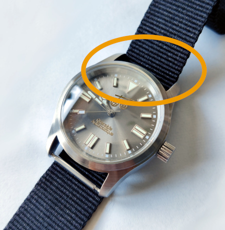 Passage d'une pompe dans un bracelet NATO